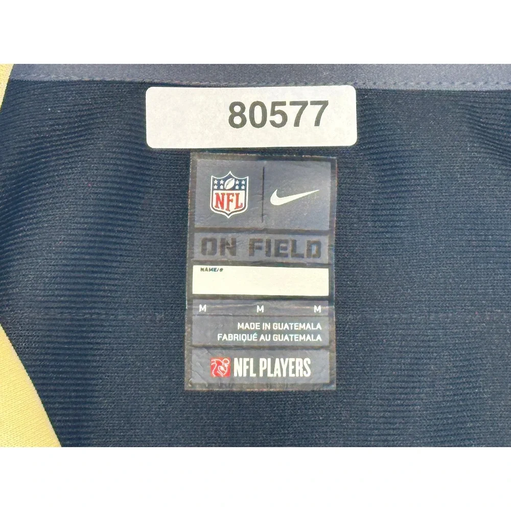 Nike New Orleans Saints Drew Brees 9 NFL Jersey Womens Medium Black Gold 80577